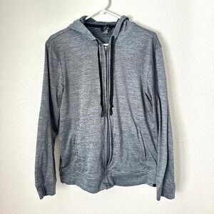 Balance Collection Full Zip Hoodie Women’s M Gray Outdoor Activewear Sweatshirt